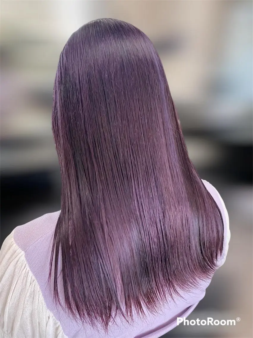 カラー ✂︎ 艶カラー /透明感カラーのヘアスタイル