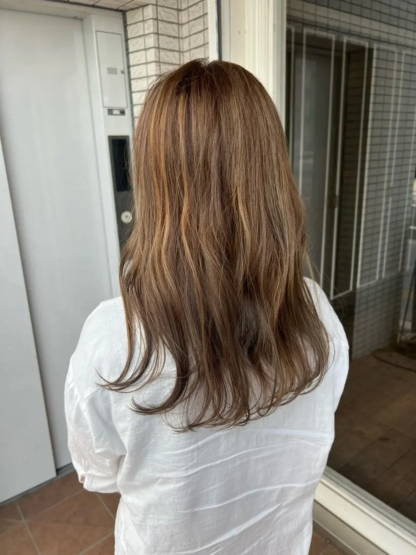 ロング Mika Haraguchiのヘアスタイル