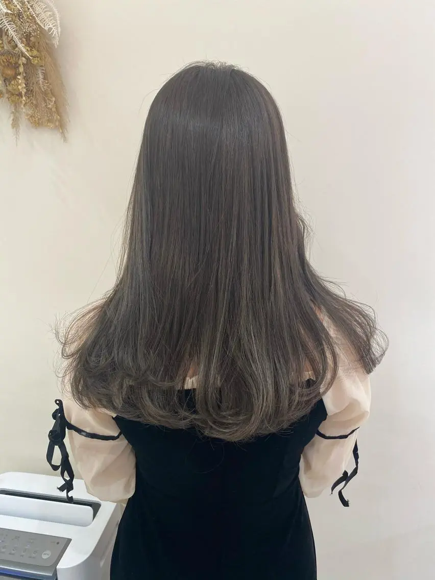 ロング カラー パーマ ヘアアレンジ メンズ マツエク・マツパ 💎耳ツボジュエリー ×銀座美容室💎のヘアスタイル