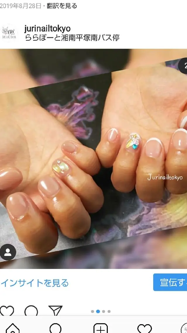 ネイル jurinail tokyoのネイルデザイン