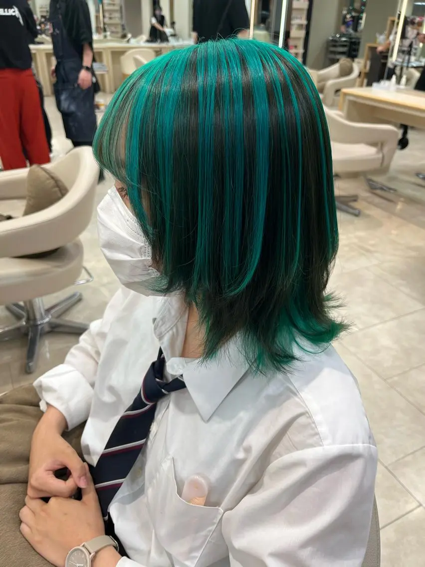 ミディアム カラー 暖色専門美容師🎀 お客様満足度◎のヘアスタイル
