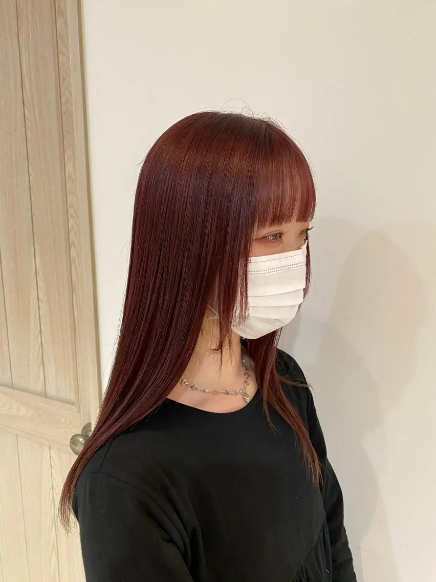 ロング ヘアカラー トリートメント ROCCOeast りんな/ハイトーン♡のヘアスタイル