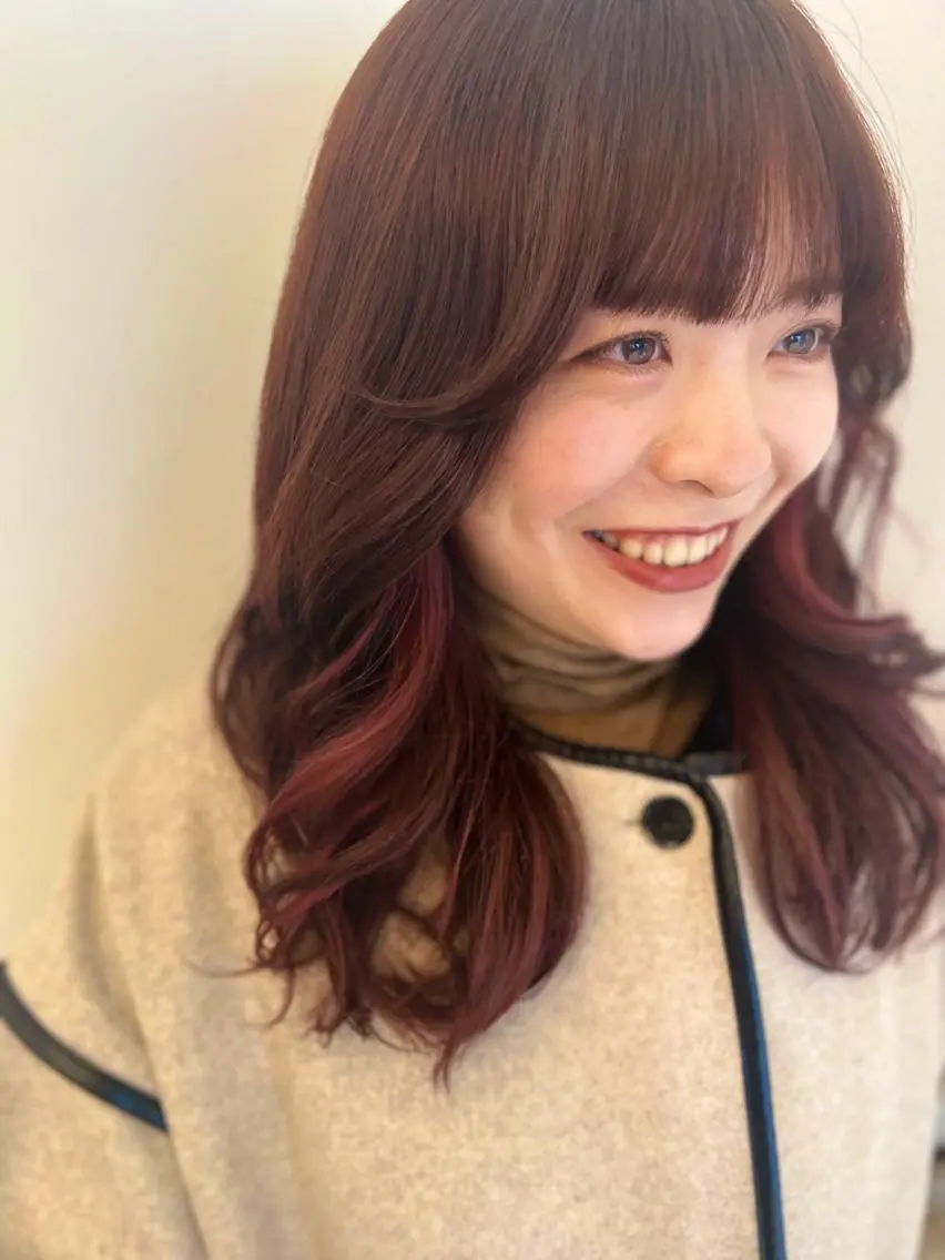 ロング カラー Ofhair 柴田咲喜のエステ・リラクイメージ