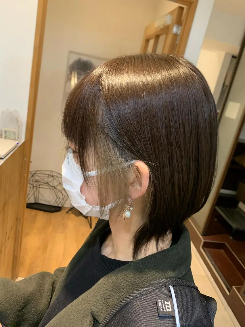 ショート ヘアカラー 庄司 沙羅のヘアスタイル