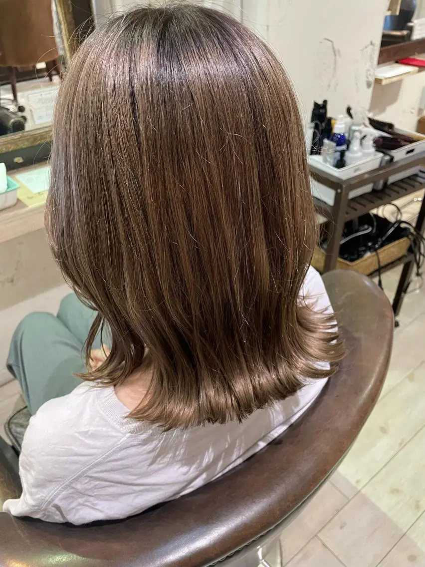 ショート カラー 北川 智海のヘアスタイル