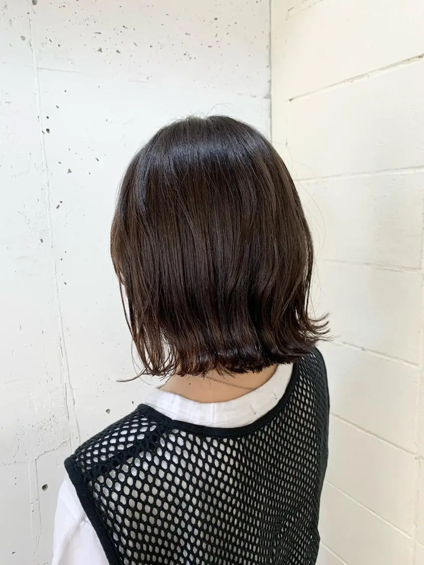 ミディアム ボブ 千葉駅徒歩1分✂︎ 宮内のヘアスタイル