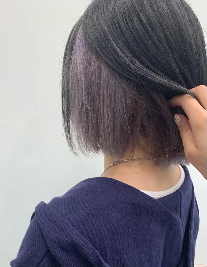 カラー ✄折橋 彩花🐶🍑のヘアスタイル