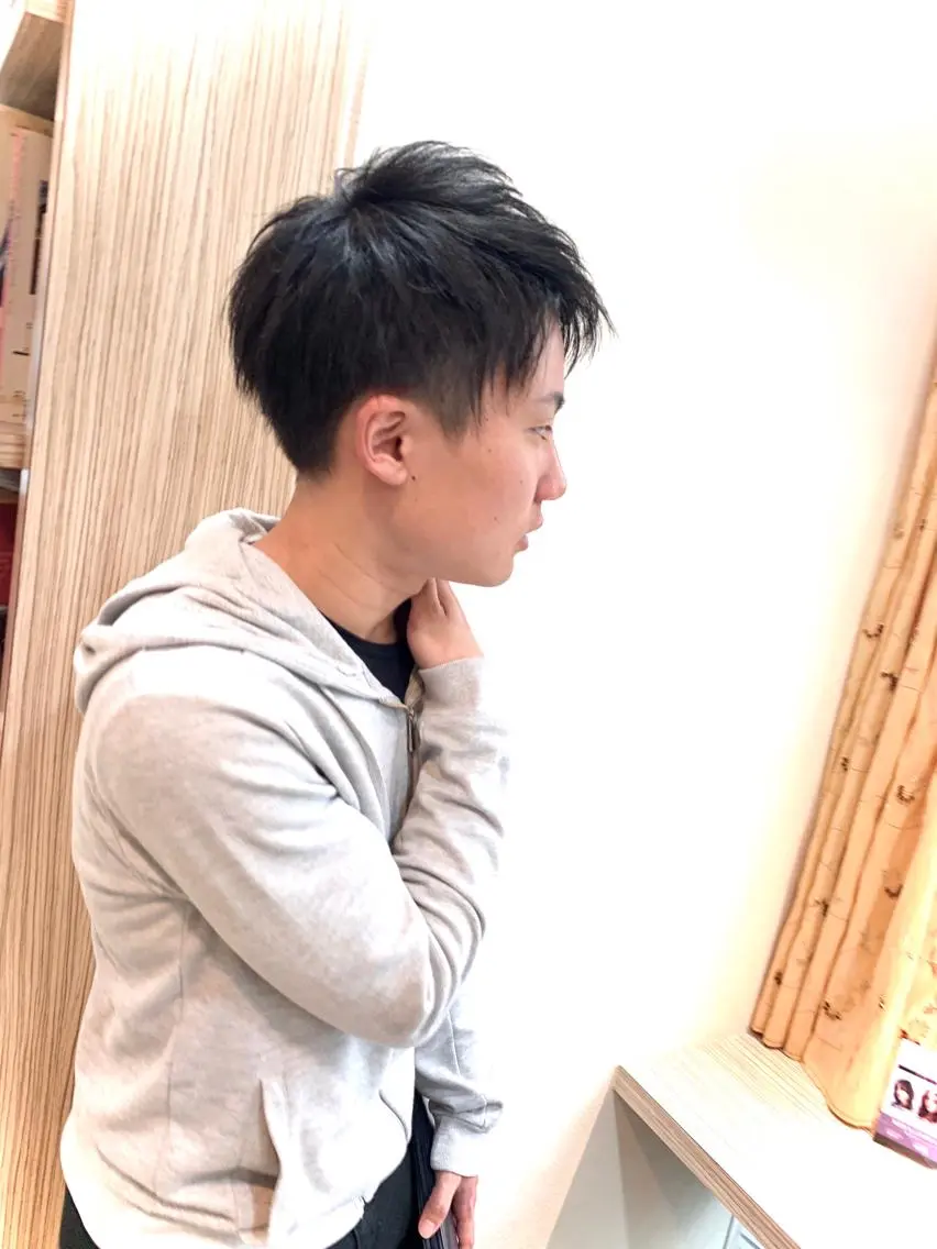ショート メンズ トリートメント nishimura makotoのヘアスタイル