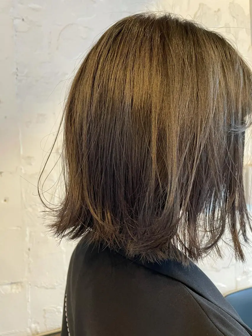 ショート カラー オリーブカラー hazuki 🌝のヘアスタイル