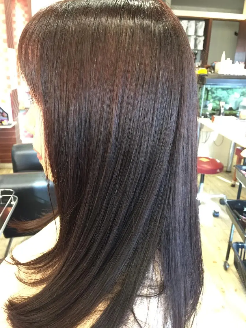 セミロング 織田 英之のヘアスタイル
