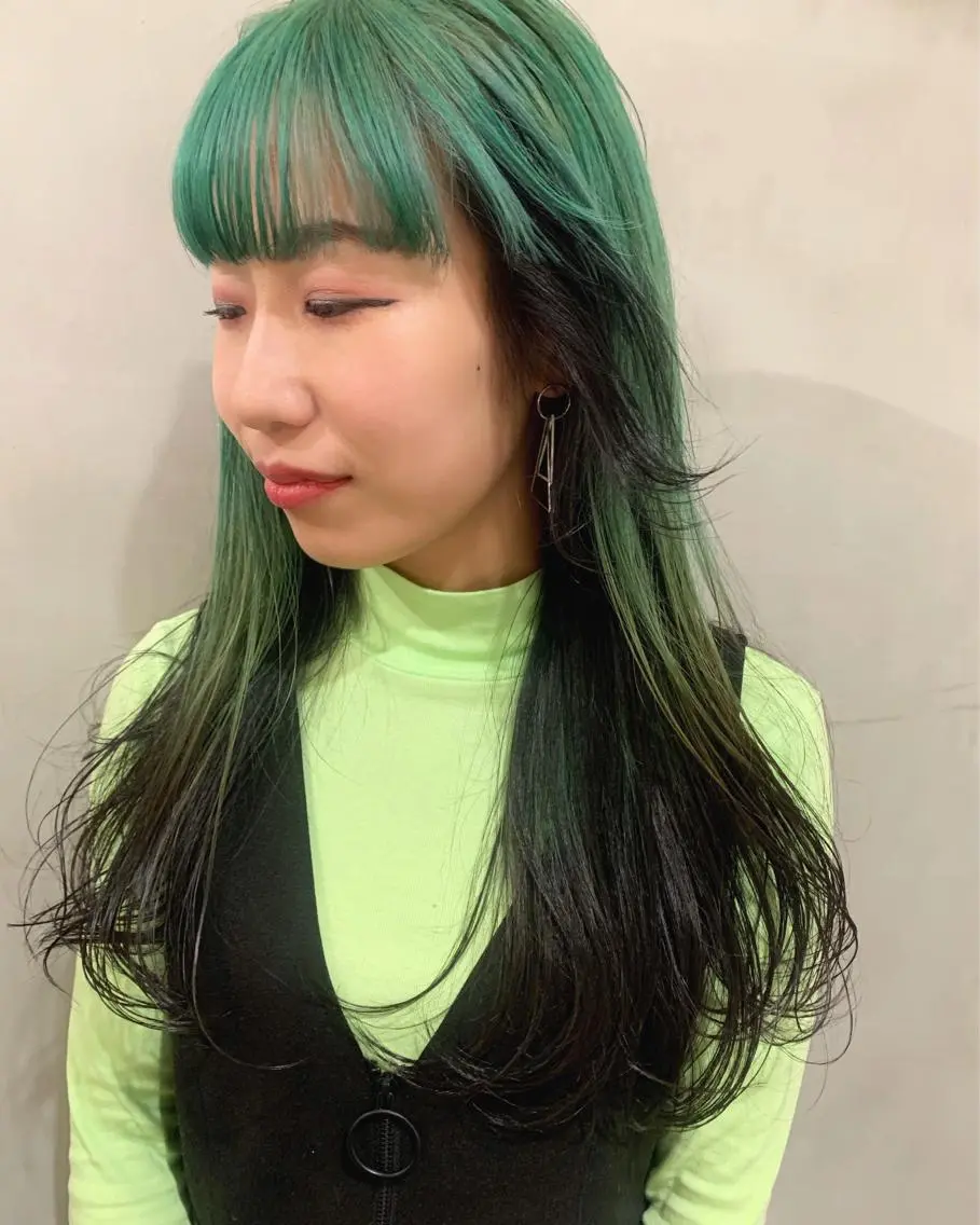 ロング カラー ヘアカラー トリートメント 優作 〜圧倒的信頼〜のヘアスタイル