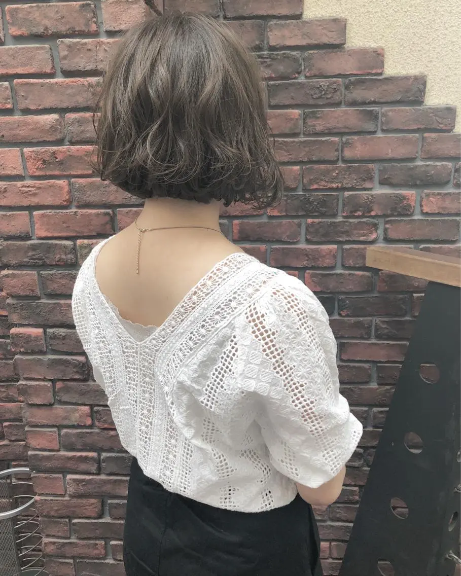 ミディアム カラー nakahara madokaのヘアスタイル