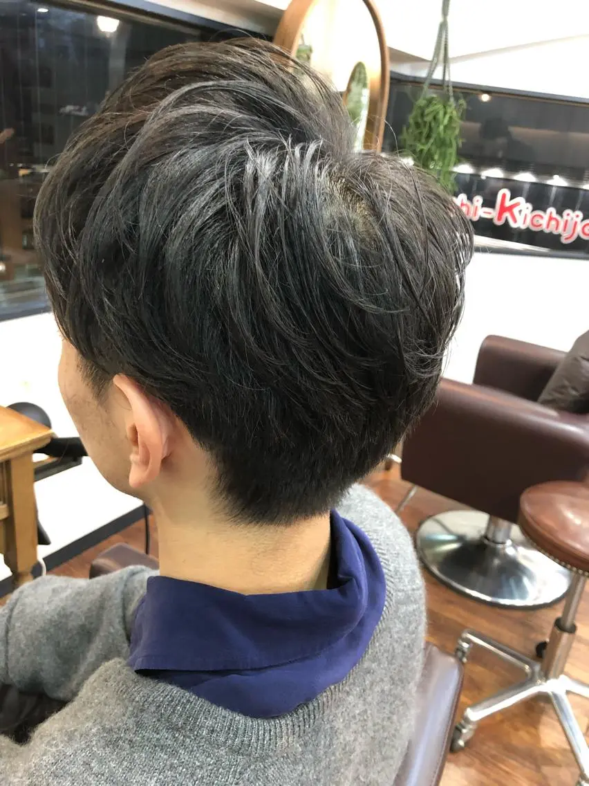 ショート メンズ マッシュ レイヤーカット 似合わせレイヤー 🇰🇷荒木洋文のヘアスタイル