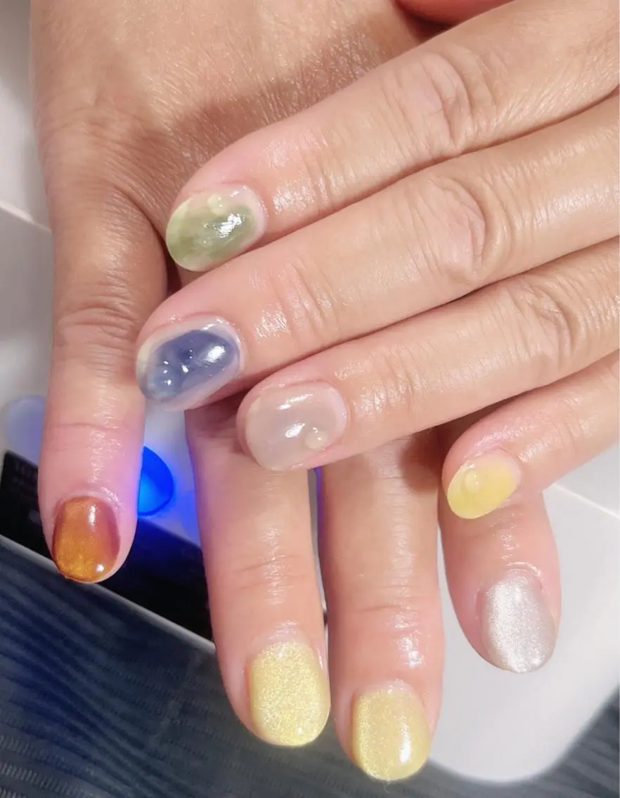 ネイル ニュアンスネイル nailworks mのネイルデザイン