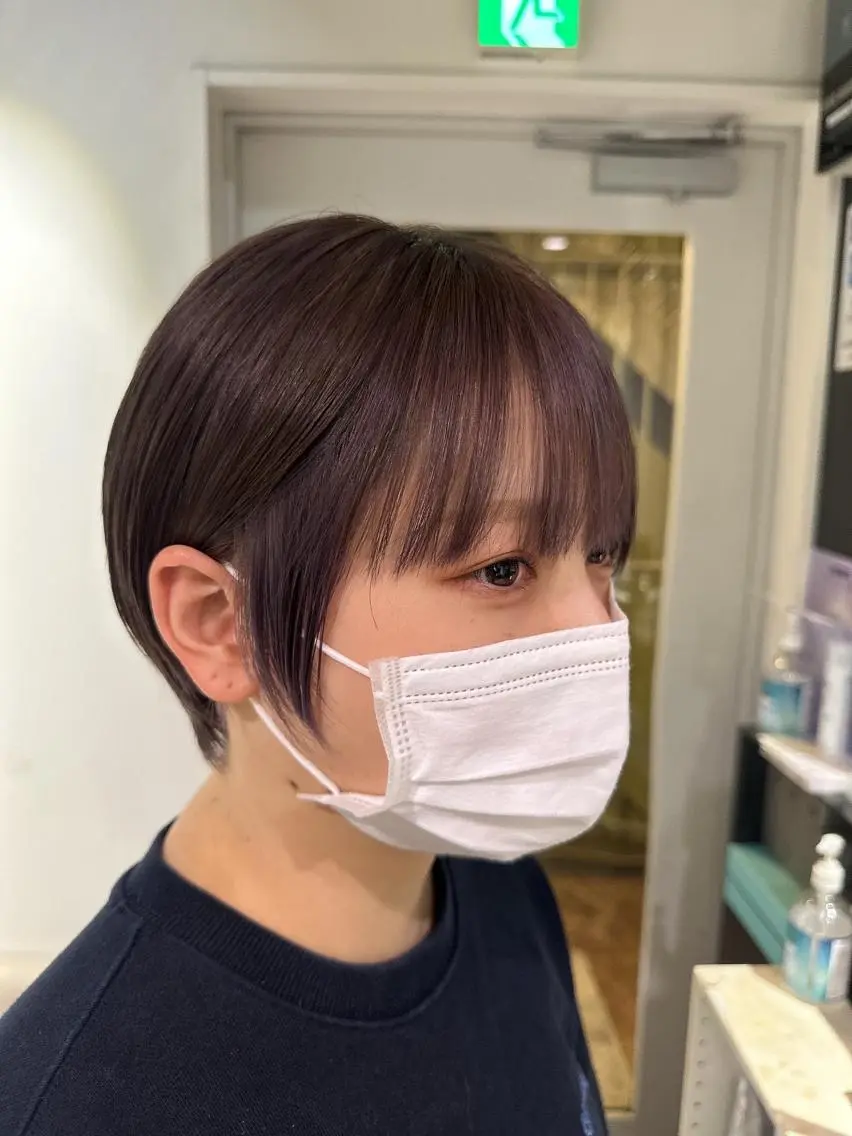 ショート ショートヘア L'wis　比佐野 大地のヘアスタイル