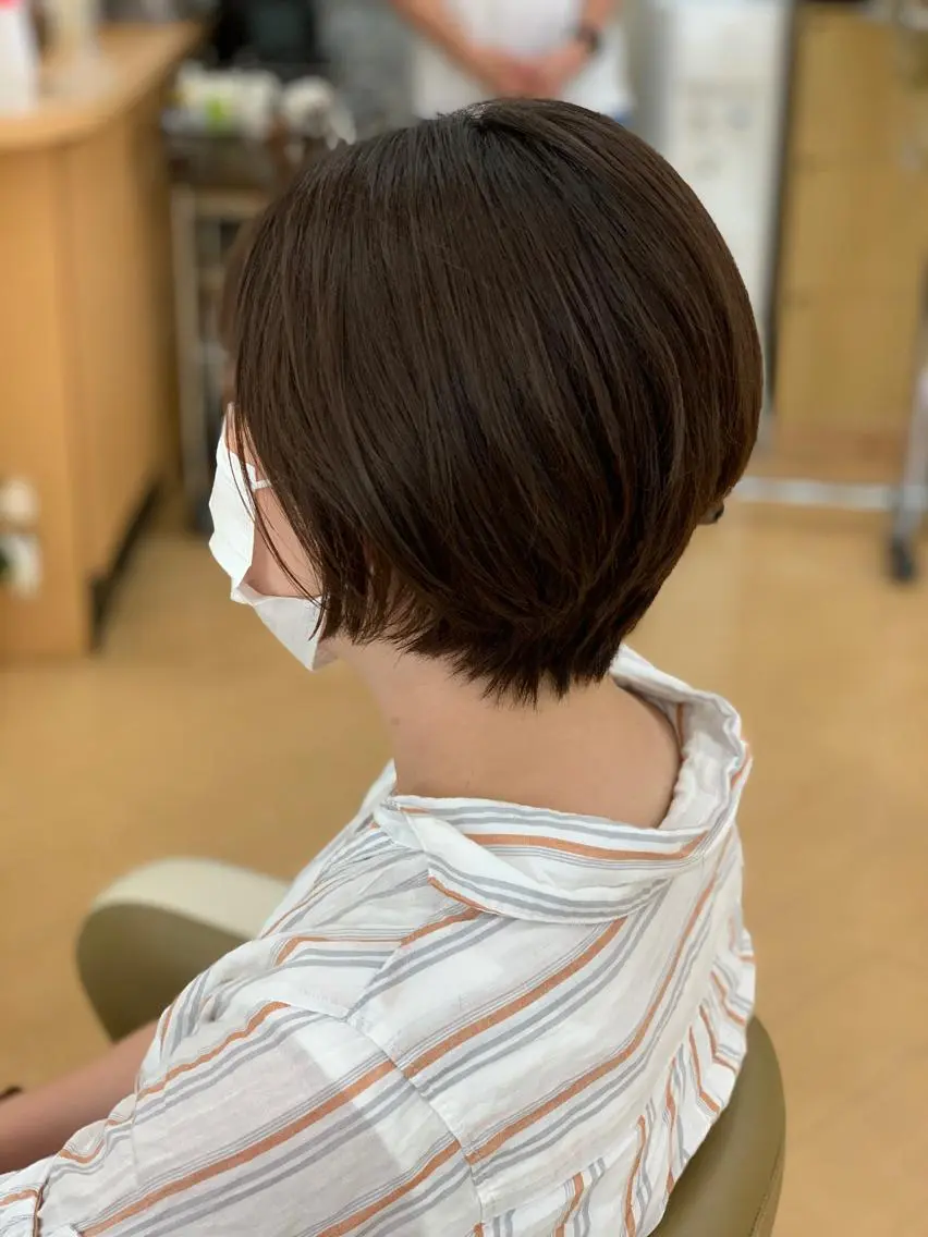 ショート 福原 亜祐美のヘアスタイル