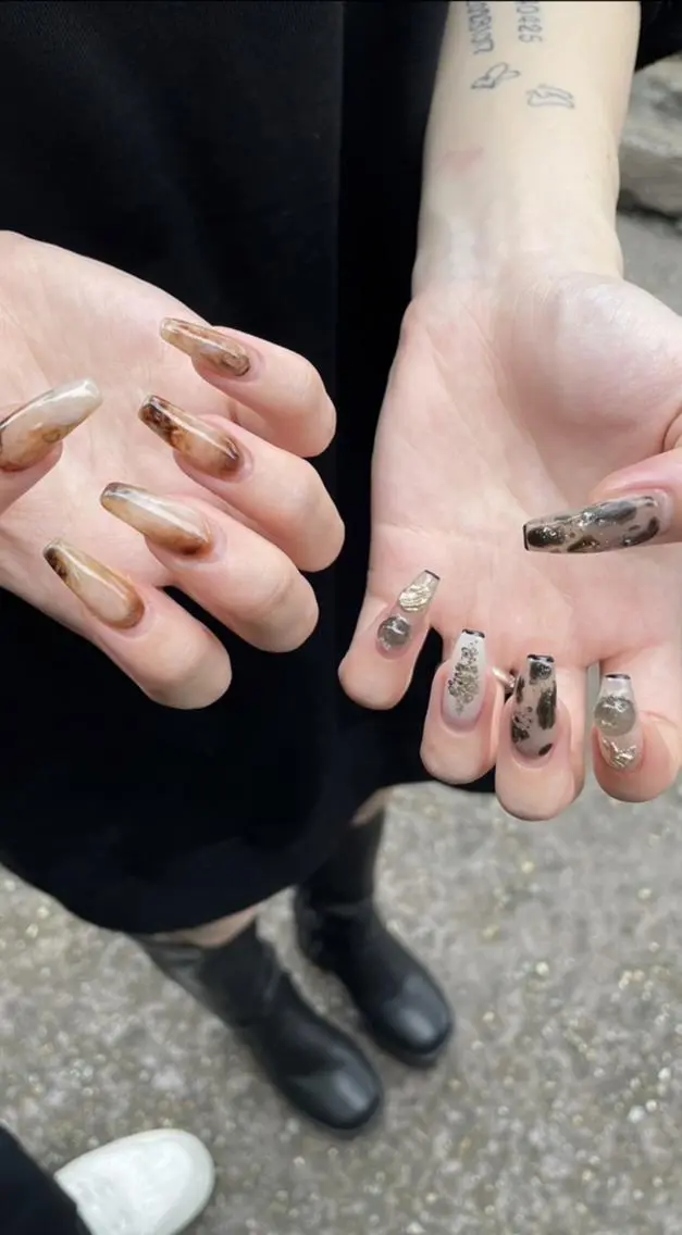 ネイル PEEKABOO NAIL京橋のネイルデザイン