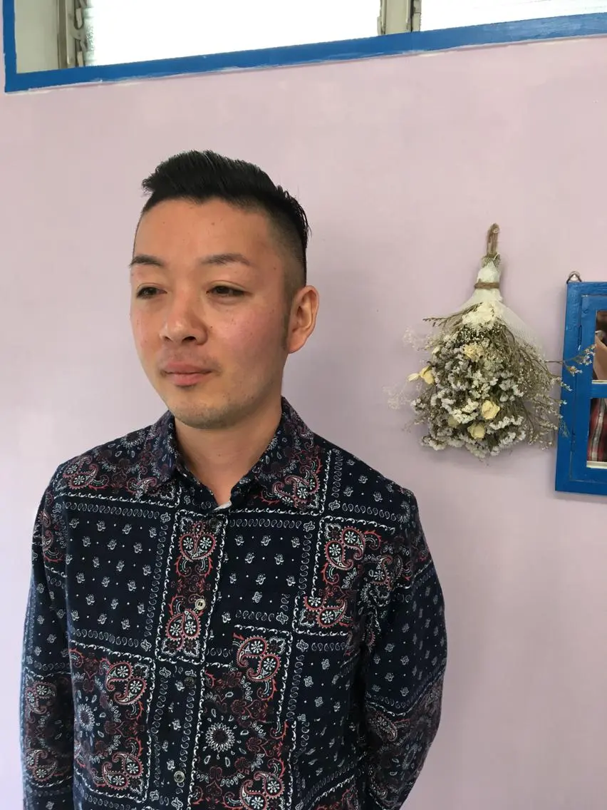 メンズ 阿出川 雅也のヘアスタイル