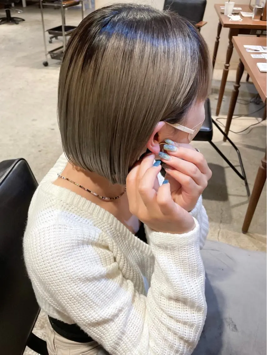 ショート カット ヘアカラー トリートメント ｅｒｉ 🧴🫧のヘアスタイル