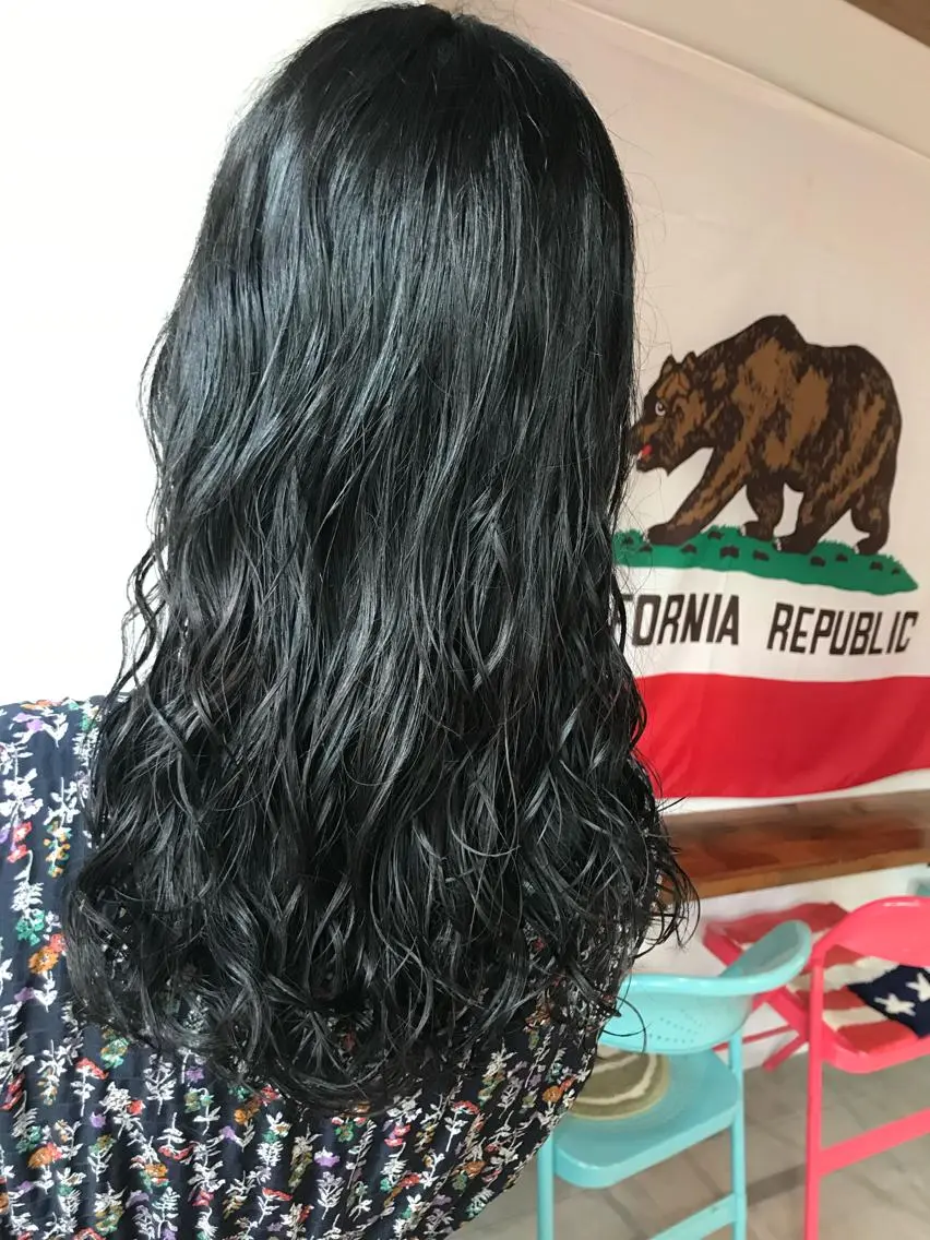 ロング パーマ ヘアアレンジ カット パーマ トリートメント ヘアセット ❤️カラー得意 🧡松浦睦樹❤️のヘアスタイル