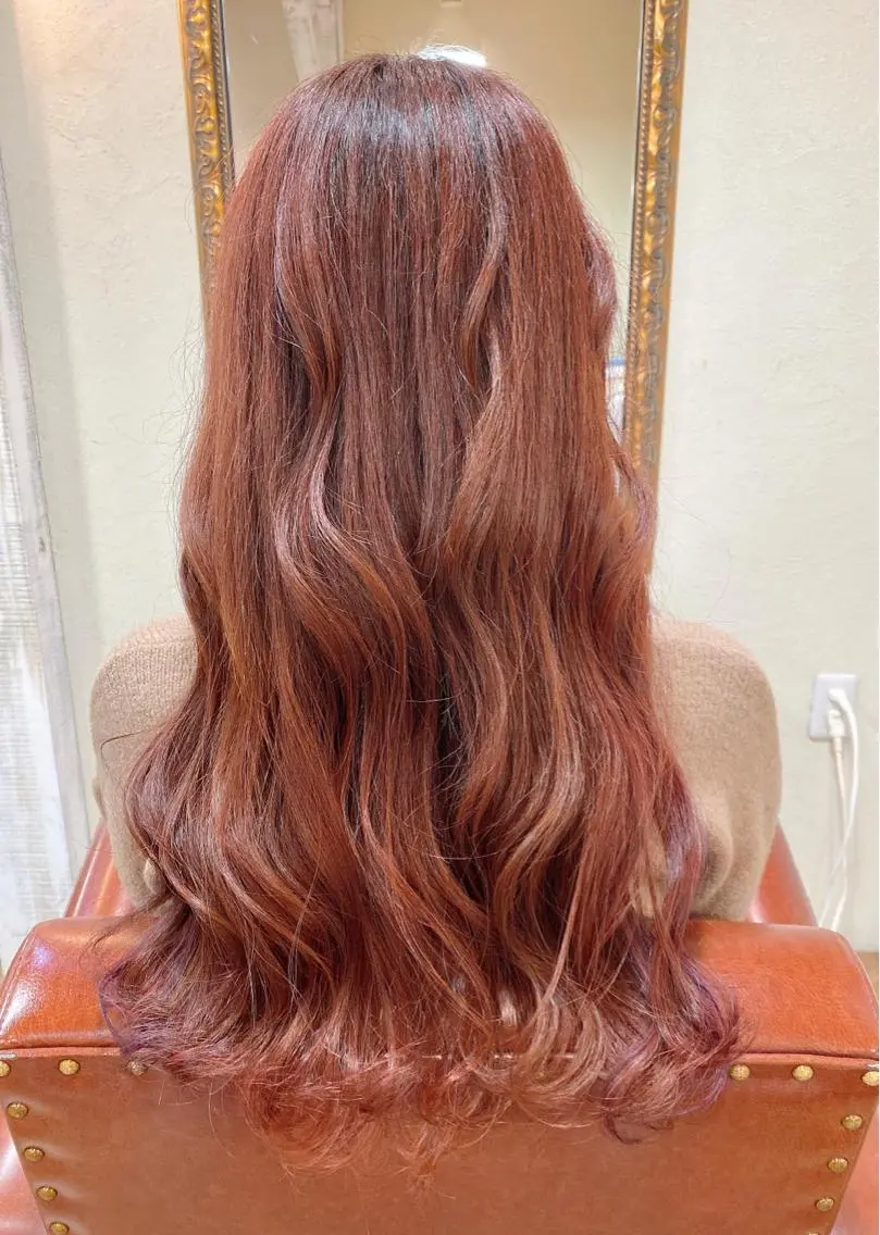 ロング カラー 長岡 俊樹のヘアスタイル