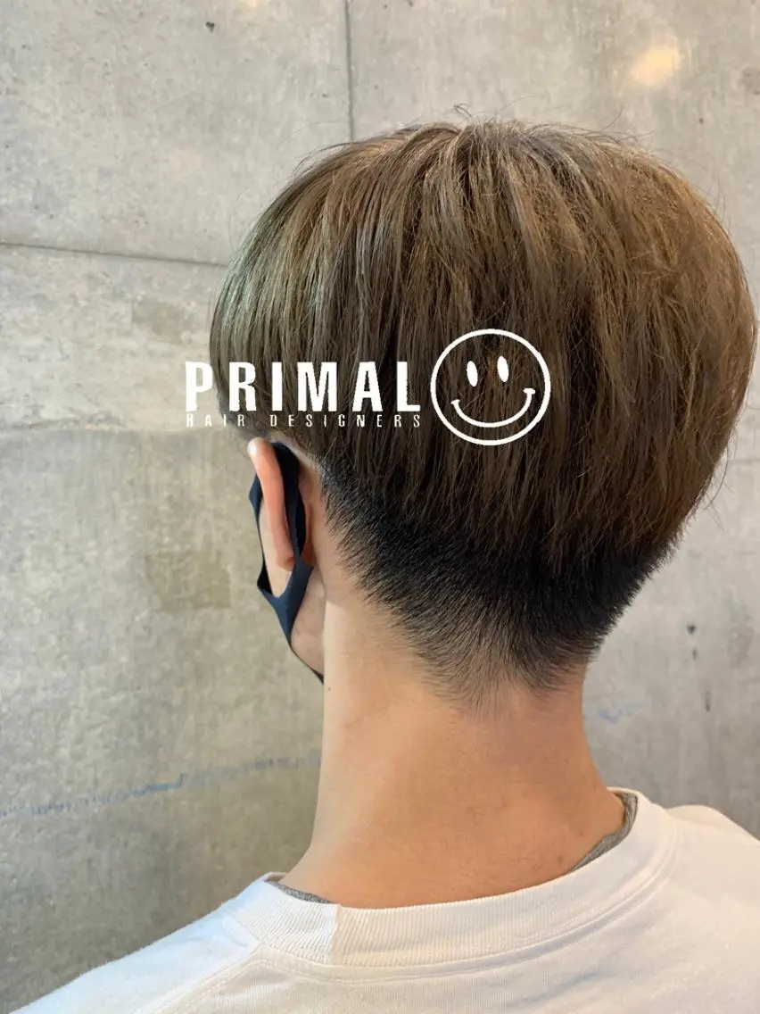 ショート カット ヘアカラー 佐瀬竜矢PRIMAL /portのヘアスタイル