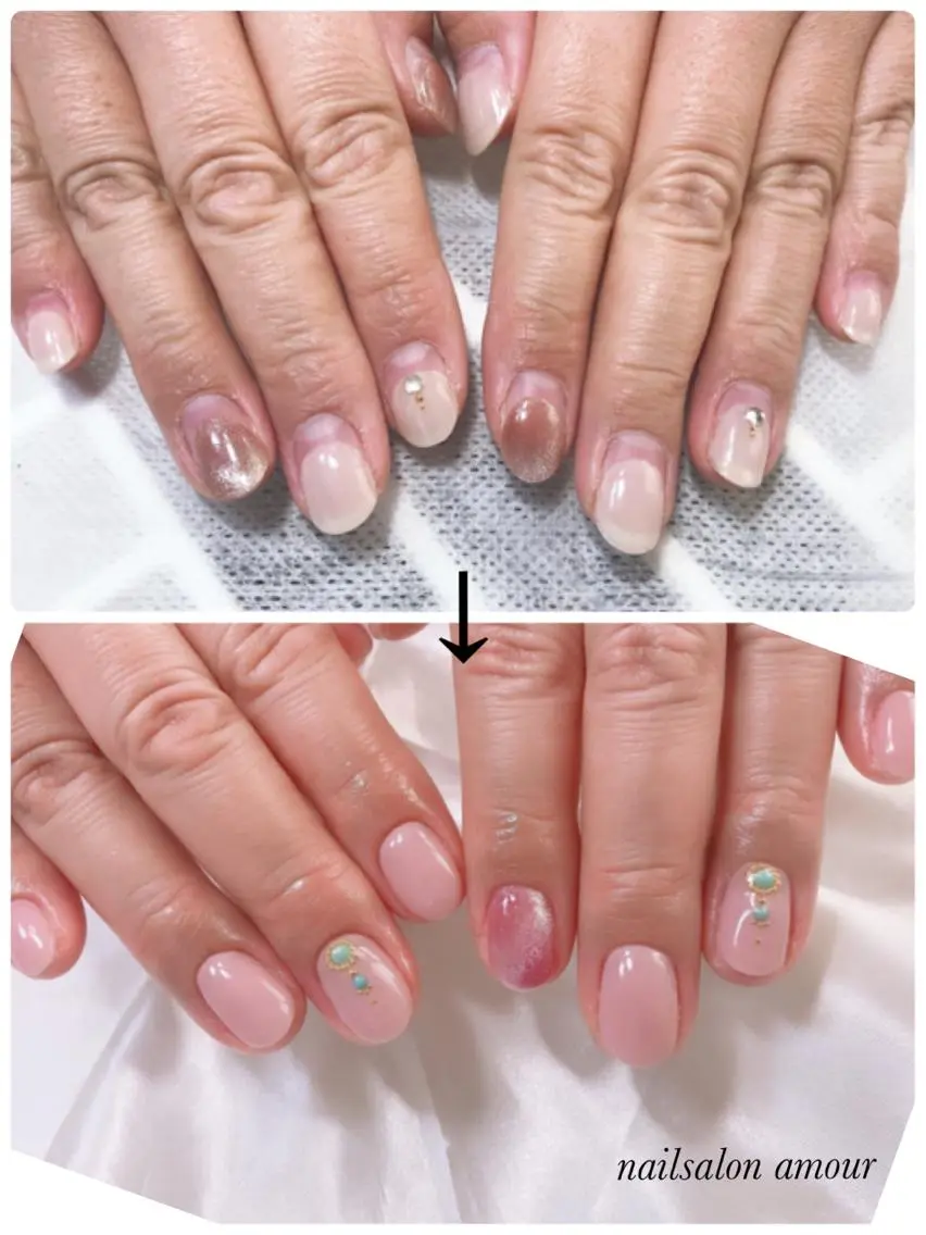 ネイル nailsalon ♡amour♡のネイルデザイン