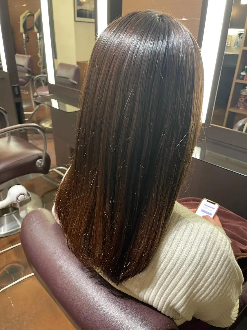 セミロング Yoshida Yuriのヘアスタイル