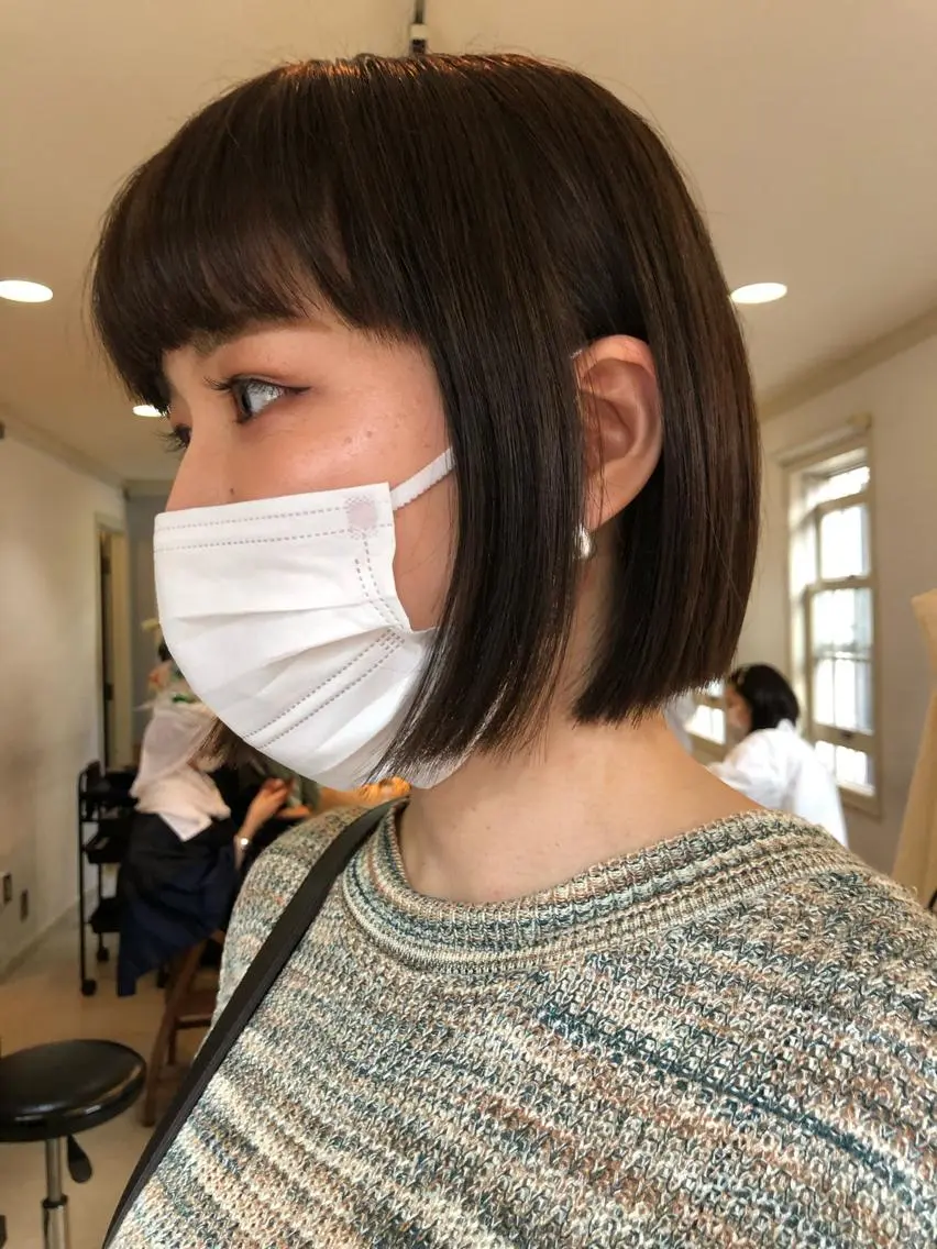 ショート カラー eri kinjoのヘアスタイル