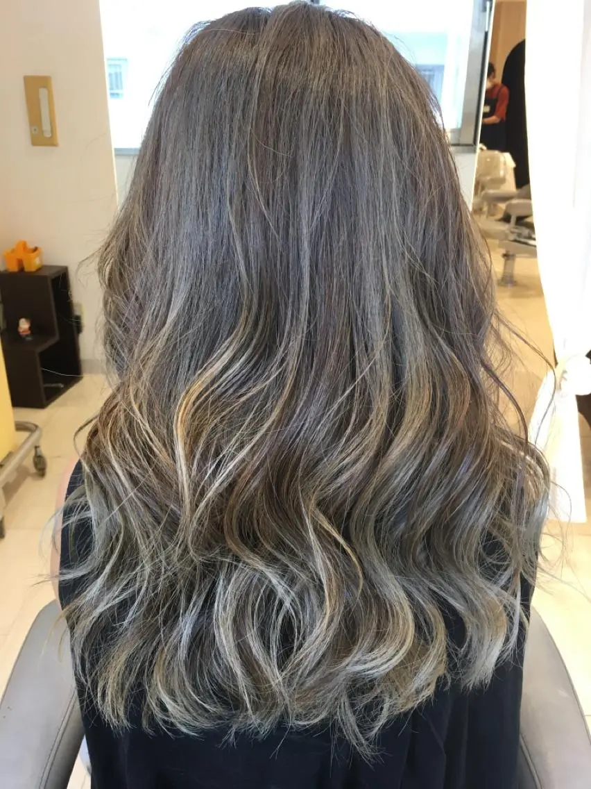セミロング 森島 雅之のヘアスタイル