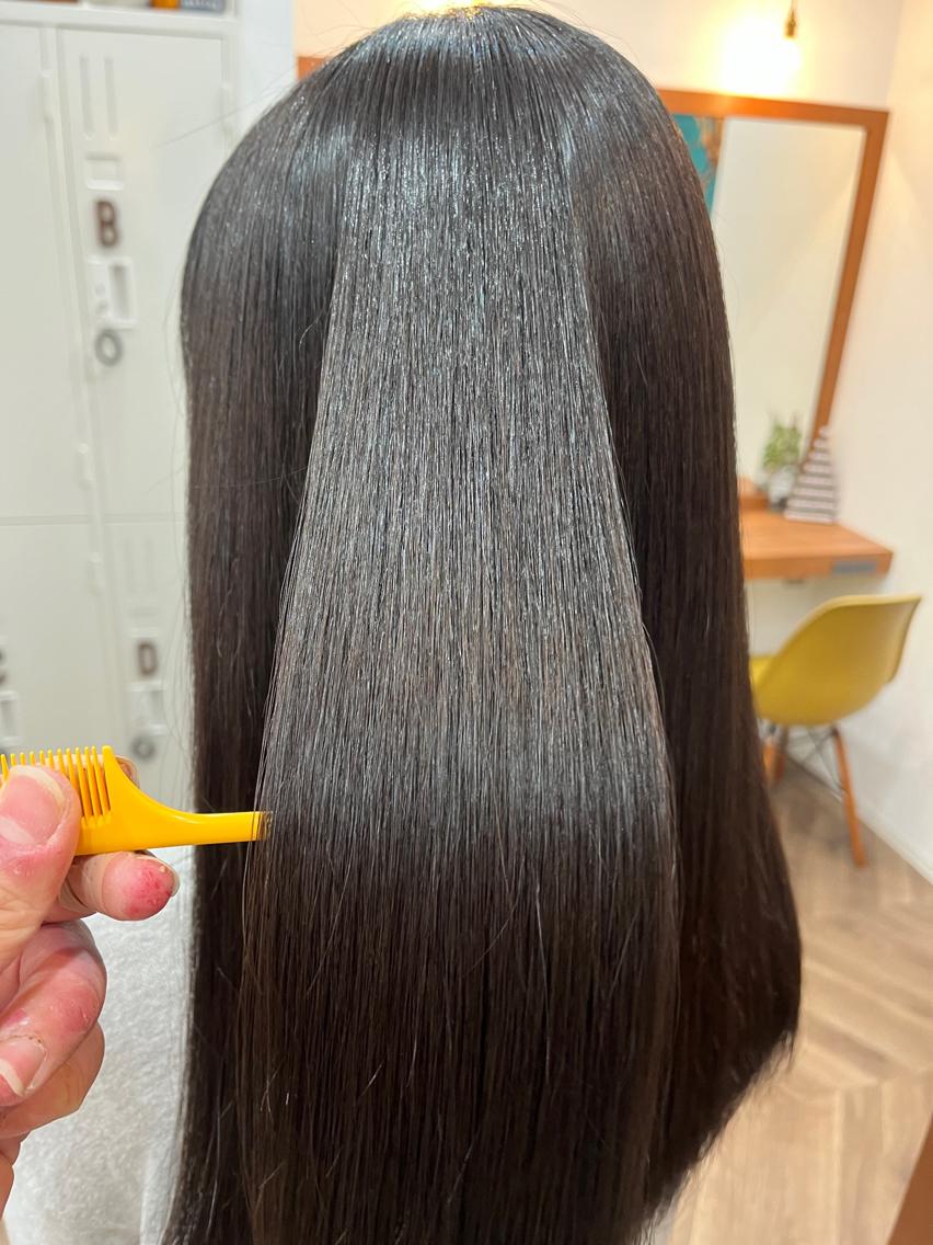 セミロング パーマ 佐藤 宰 OZ桑野店のヘアスタイル