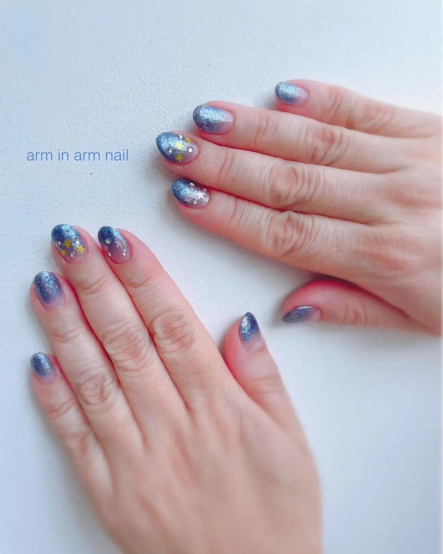 ネイル arm in arm ︎✿Yamamotoのマツエク・マツパデザイン