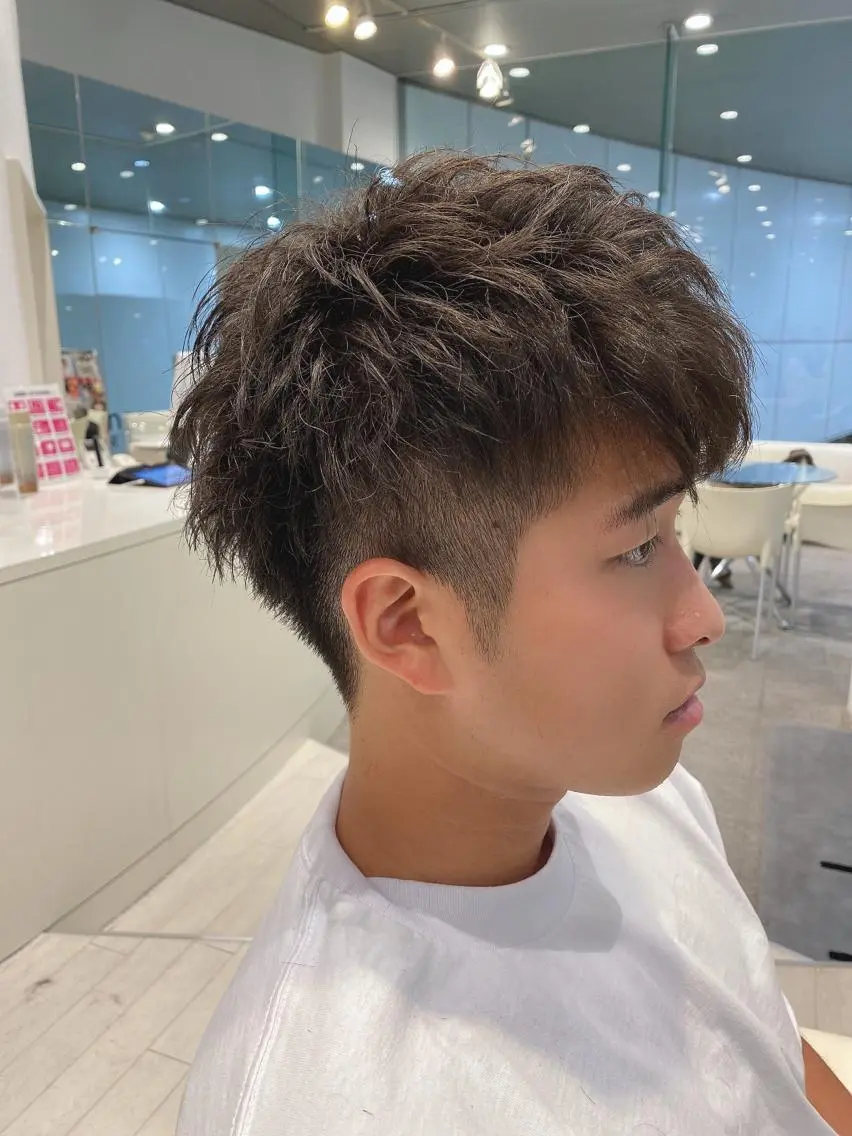 メンズ 刈り上げ メンズカット 井上　凜太郎のヘアスタイル