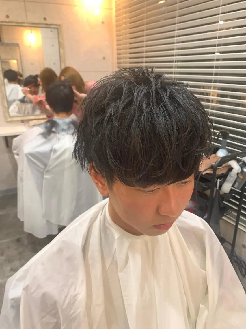 メンズ マッシュ 佐藤 智弘のヘアスタイル