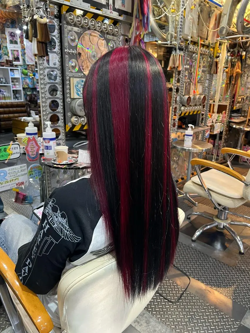 ロング カラー カット ヘアカラー KOYA コヤのヘアスタイル