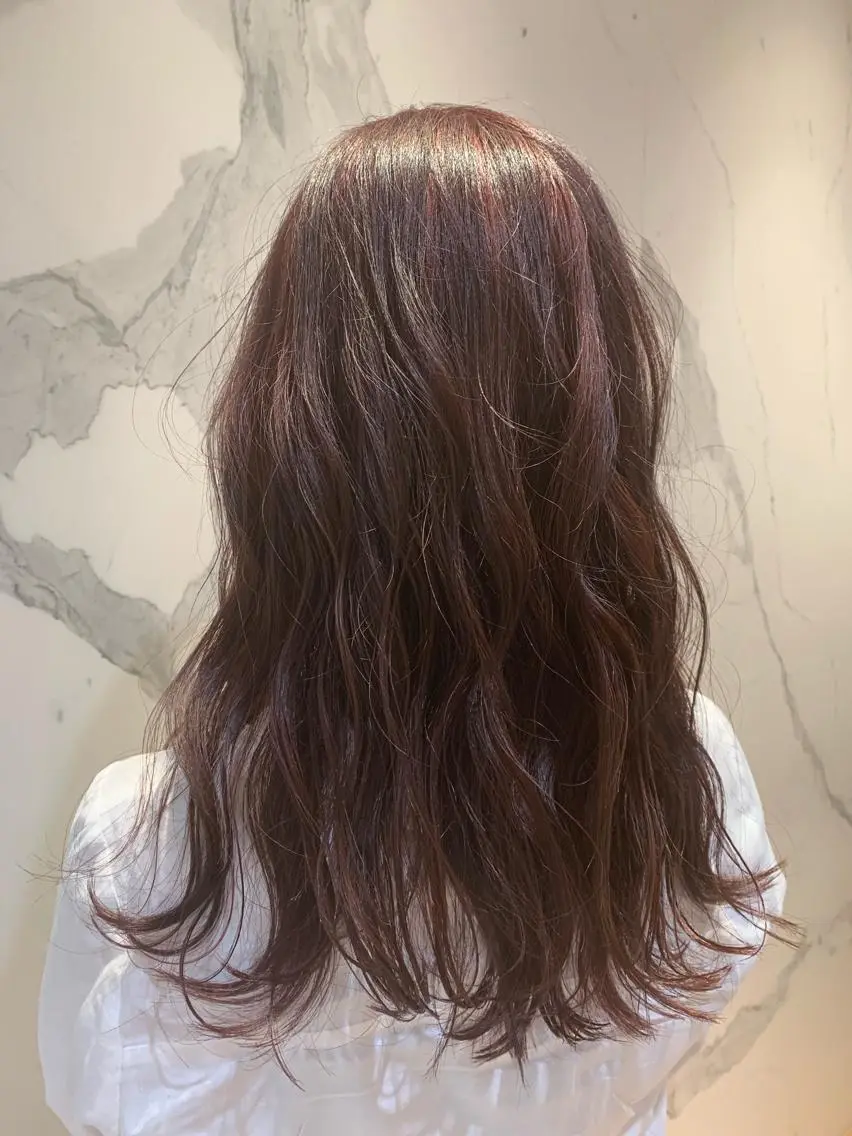 カラー ハイライトカラー ピンクカラー 髪質改善🐬🫧 kaeのヘアスタイル