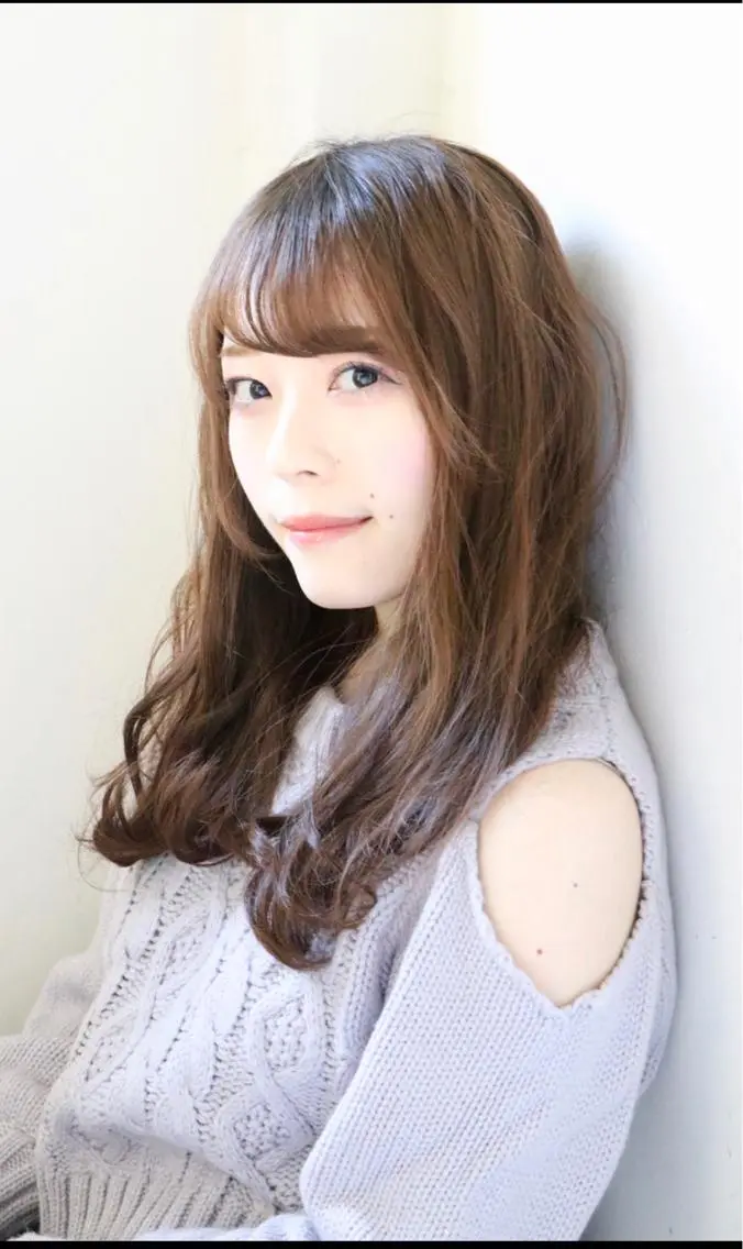 ロング 🌙FLYCKA ☀️縮毛矯正のヘアスタイル