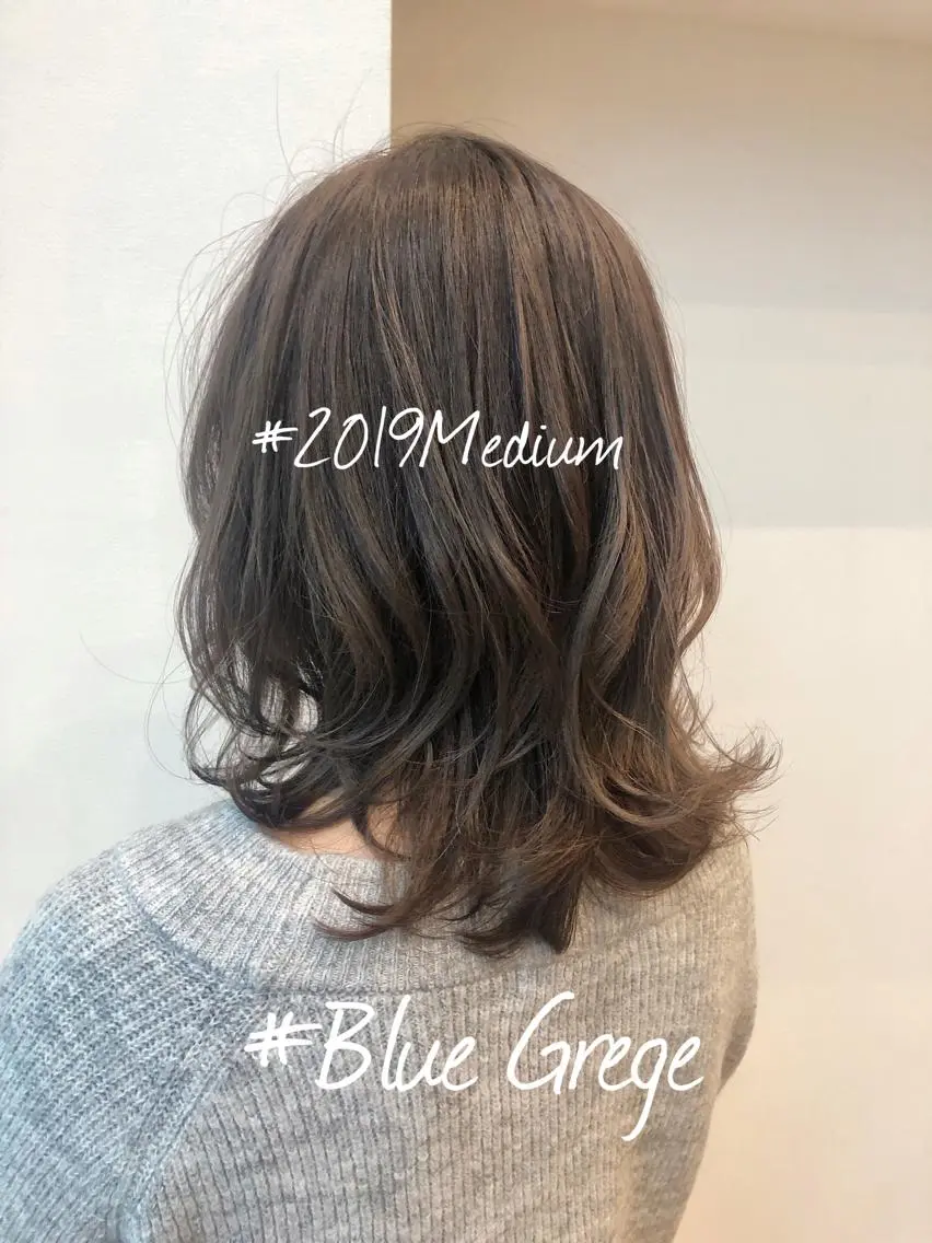 ミディアム カラー パーマ ヘアアレンジ 髪質改善/韓国風 レイヤー/田村祐樹のヘアスタイル