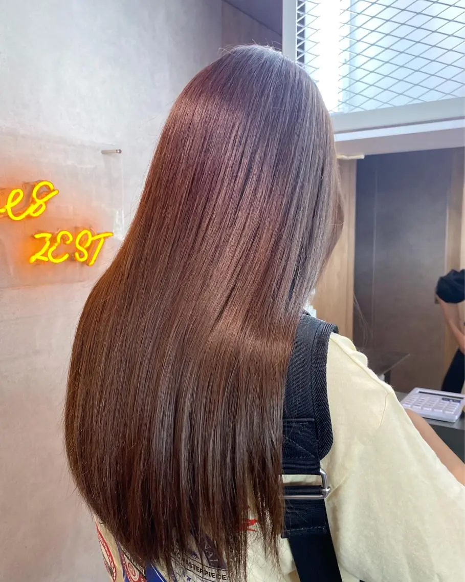 カラー カット ヘアカラー トリートメント お洒落カジュアル🍃 まなとのヘアスタイル