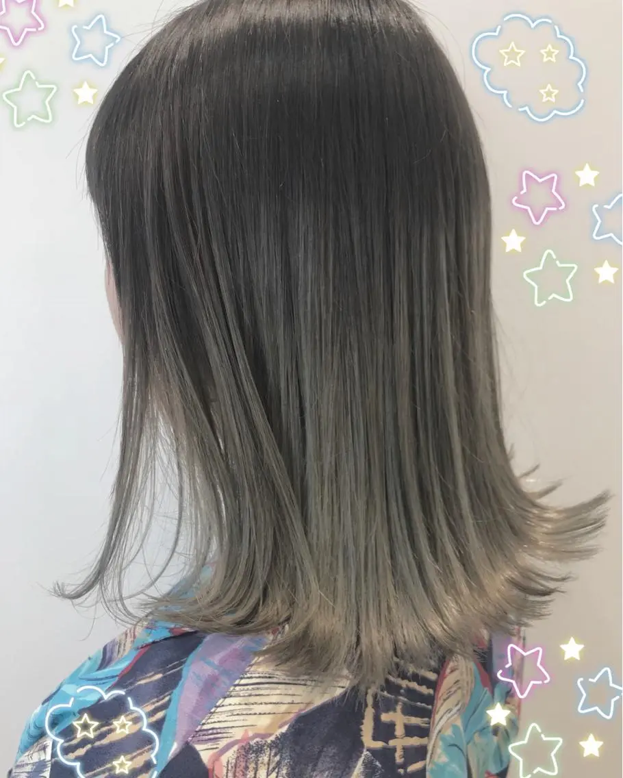 カラー 新宿駅近♡個室 ♡関口三都季🌜のヘアスタイル