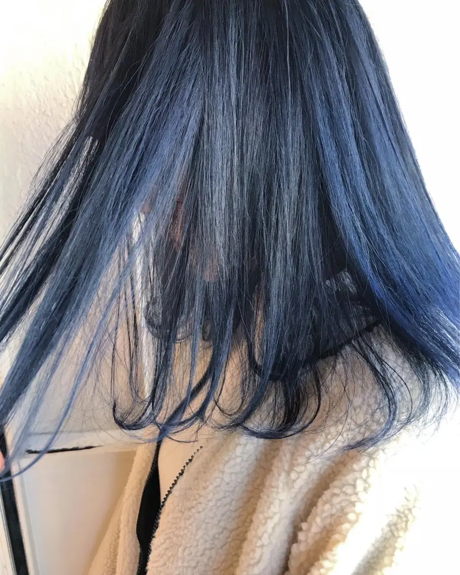 セミロング ヘアカラー トリートメント Musiiik hairのヘアスタイル