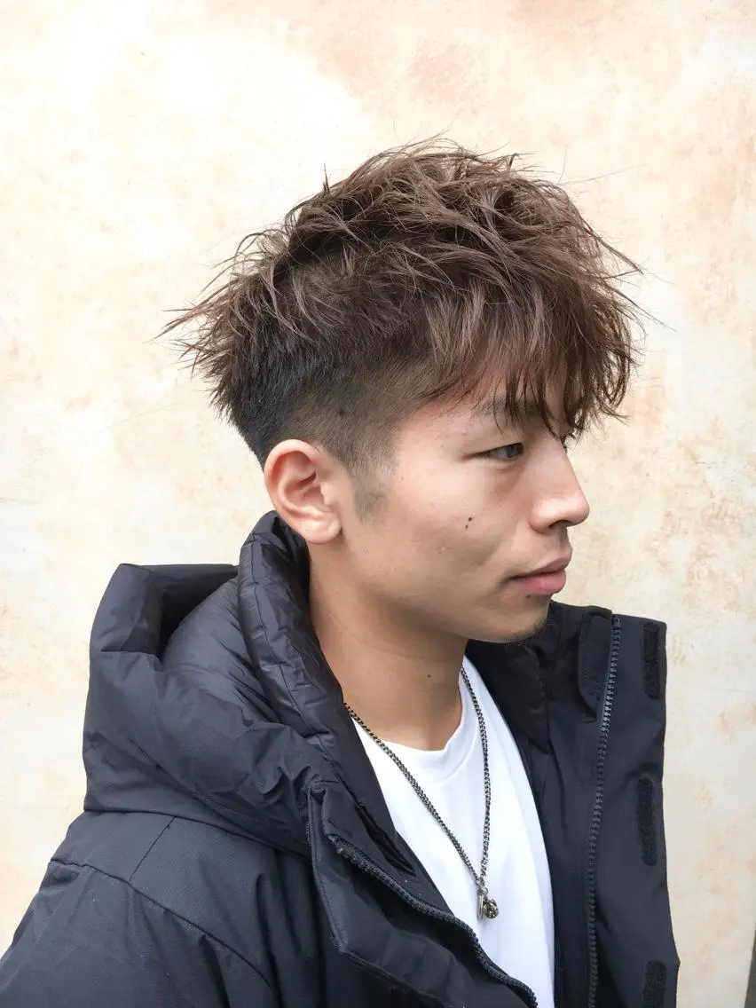 メンズ gite カワムラナオキのヘアスタイル