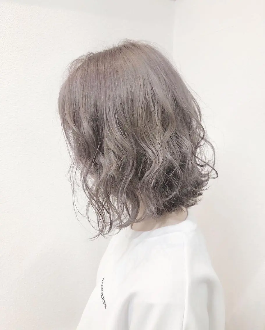ショート カラー ヘアアレンジ 透明感/レイヤー 🇰🇷tomonaのヘアスタイル