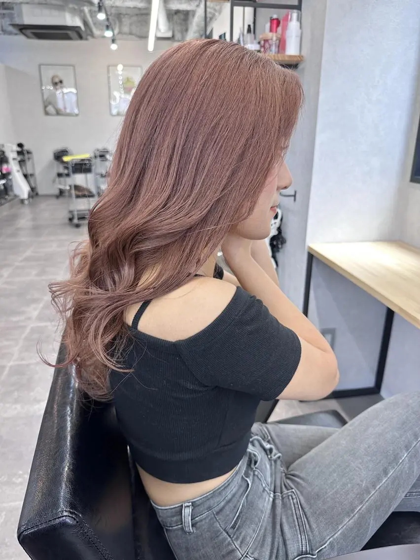 ロング ヘアアレンジ カラー 💎lino _by _ACNE💎 🧸のヘアスタイル