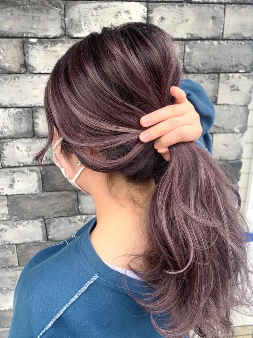 セミロング 3Dハイライト ハイライト ❤️千葉県代表❤️ 店長❤️柿本翔一朗のヘアスタイル