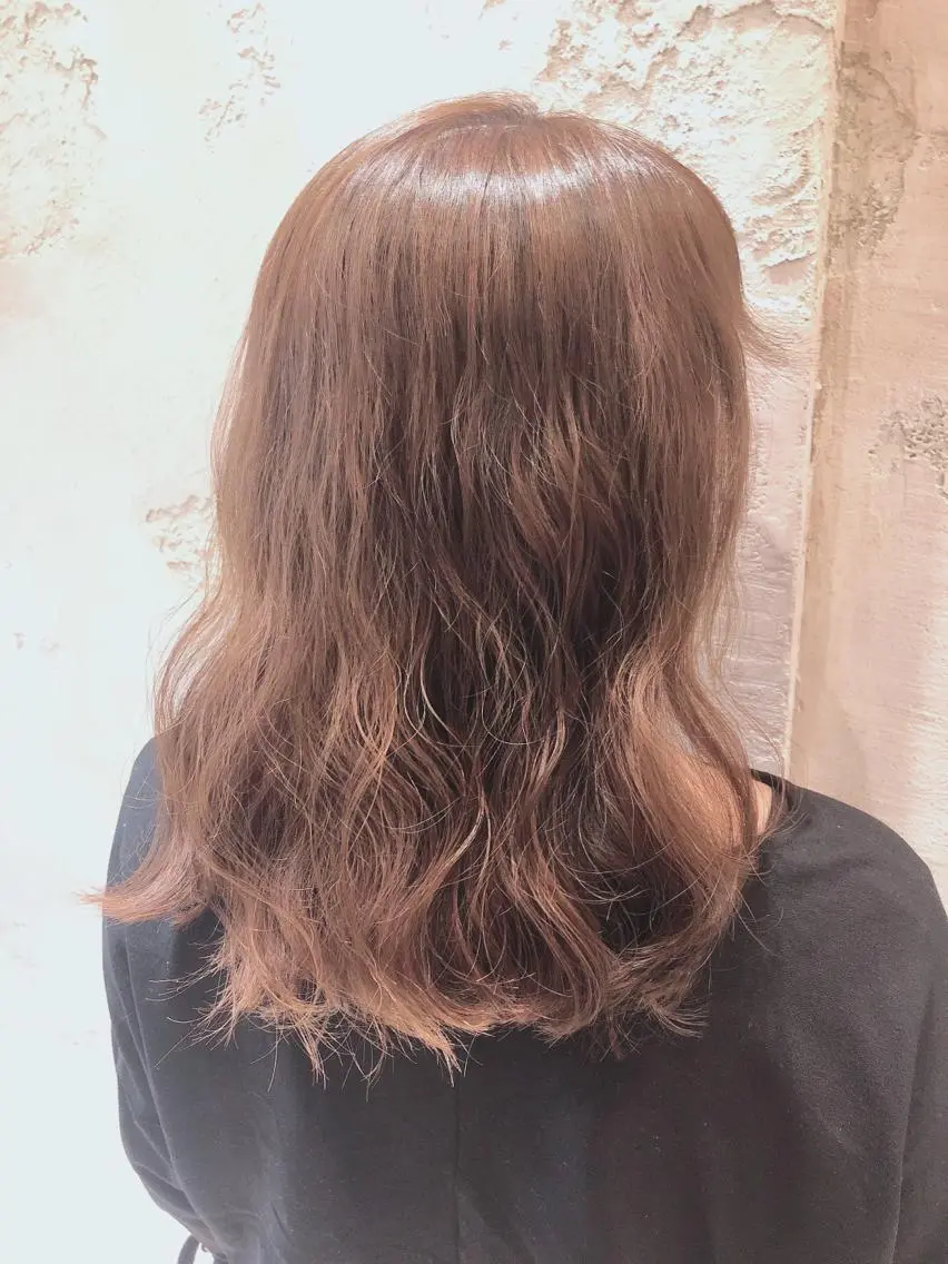 ミディアム ミディアムパーマ カット パーマ 代表山口ひな 髪質改善のプロのヘアスタイル