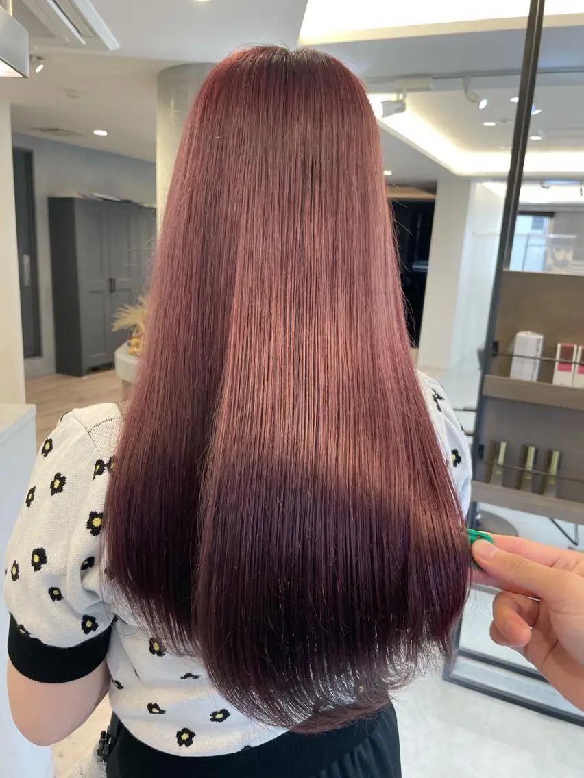 ロング ヘアカラー Loob.TOKYO MIYA🌈のヘアスタイル