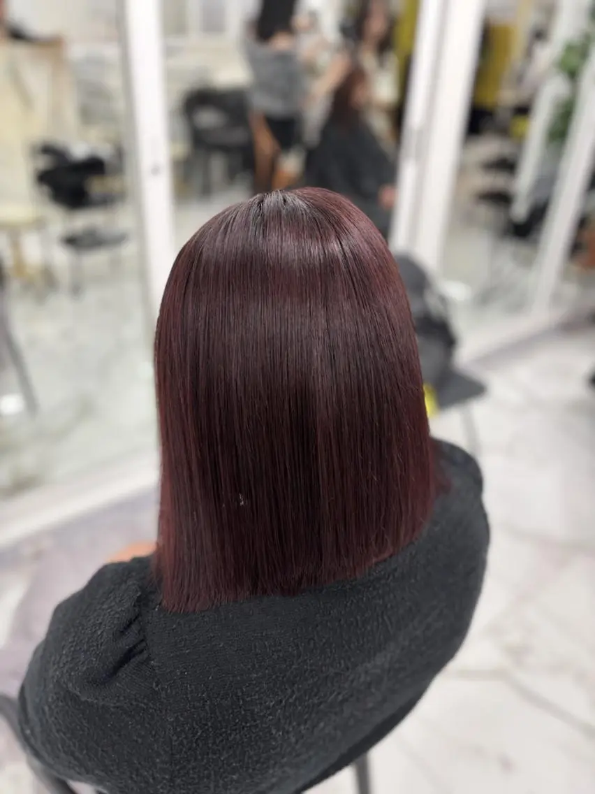 ショート カラー レッドカラー FOCUS JAPAN/京都烏丸のヘアスタイル