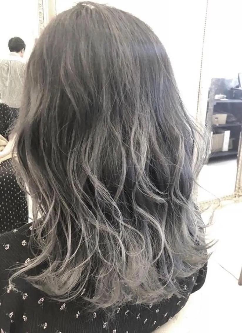 ロング カラー カット ヘアカラー 💎JADE GRACE💎のヘアスタイル