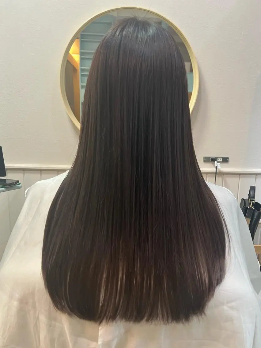 ロング カラー 髪質改善 カット トリートメント 艶髪専門美容師🏄 kazuレスlessのヘアスタイル